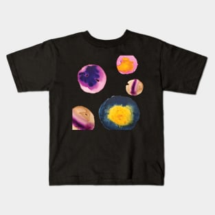 watercolor spots number two Kids T-Shirt